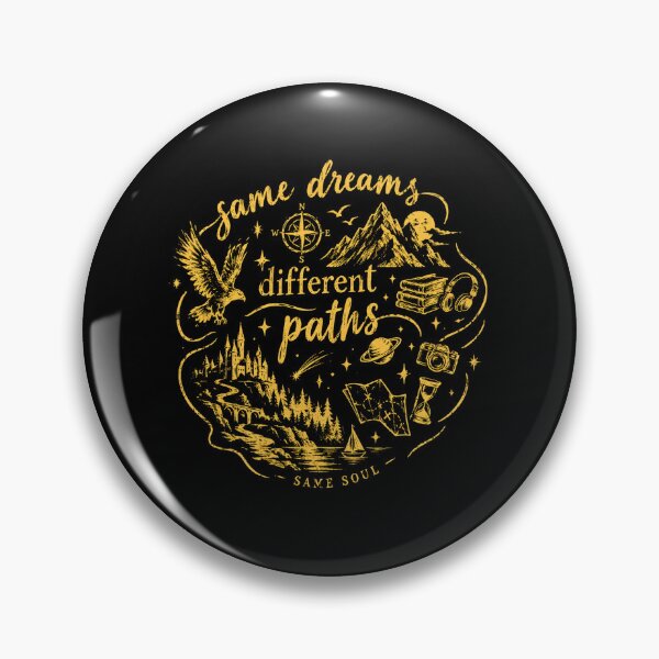 Item preview, Same Dreams Different Paths Vintage Adventure Design designed and sold by ustylelab.