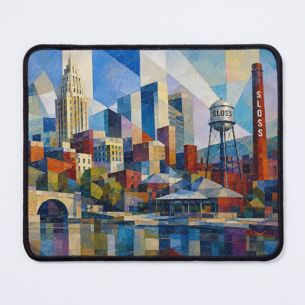 Item preview, Birmingham, Alabama illustration – Beautiful City in the United States of America. designed and sold by GalleryKauffeld.