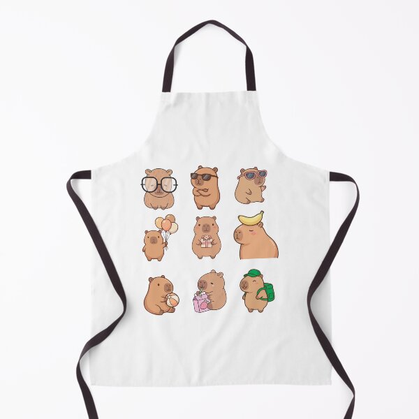 Item preview, Chibi Kawaii Capybara Cute Illustration designed and sold by Amazing Design Store.