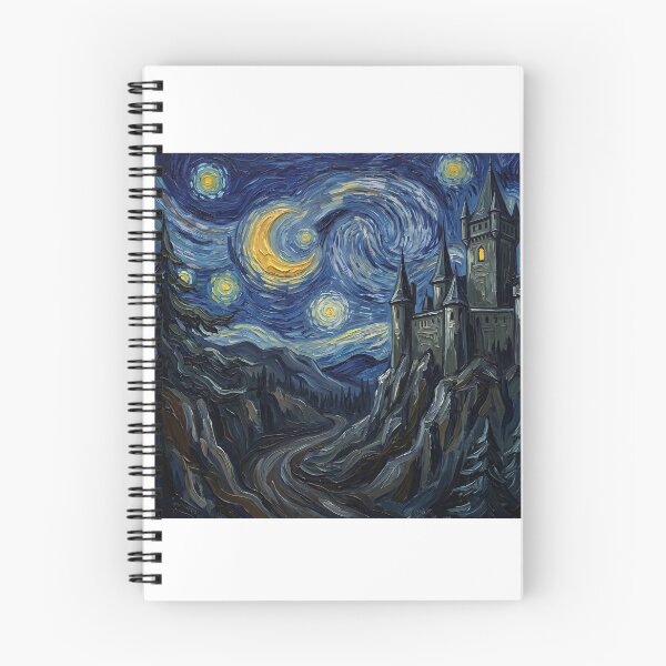 Item preview, Castle Dracula Starry Night Horror Landscape designed and sold by Bad-Decisions-Designs.