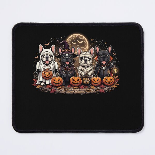 Item preview, Funny French Bulldog Halloween Squad Trick or Treat designed and sold by ArcaneArtistry.