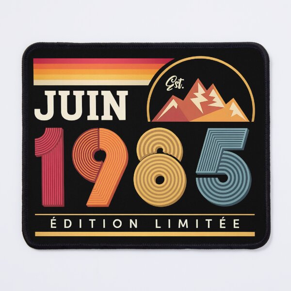 Item preview, Juin 1985 Vintage Retro Birthday Limited Edition Gift Tee designed and sold by HUTEND.