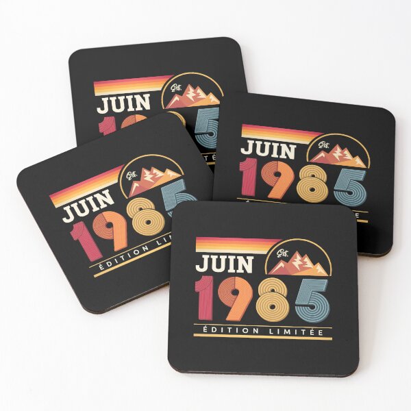 Item preview, Juin 1985 Vintage Retro Birthday Limited Edition Gift Tee designed and sold by HUTEND.