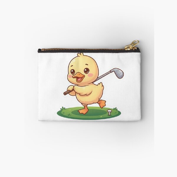 Item preview, Cute Duck Playing Golf  designed and sold by sanawnaw154.