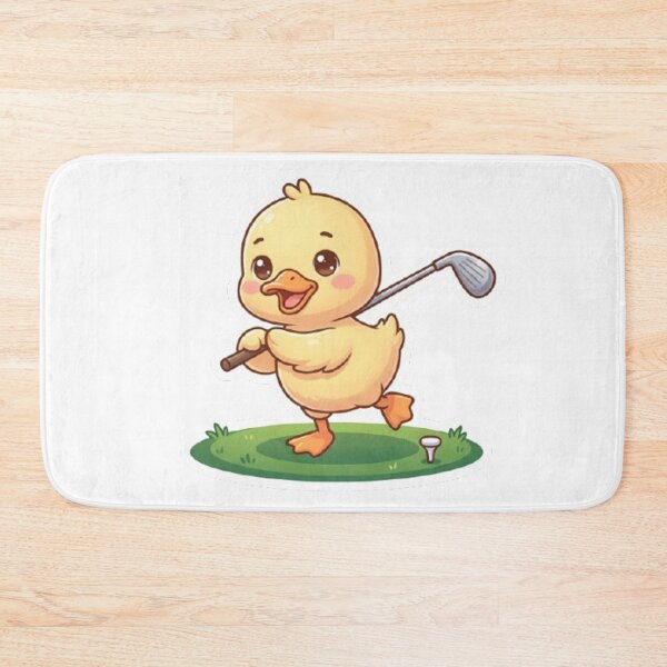 Item preview, Cute Duck Playing Golf  designed and sold by sanawnaw154.
