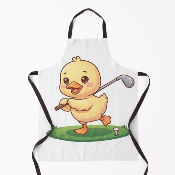 Item preview, Cute Duck Playing Golf  designed and sold by sanawnaw154.