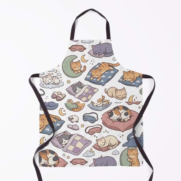 Item preview, Sleepy Cat Napping Cozy Dreams Cute All Over Print Pattern    designed and sold by mood-draftsman.