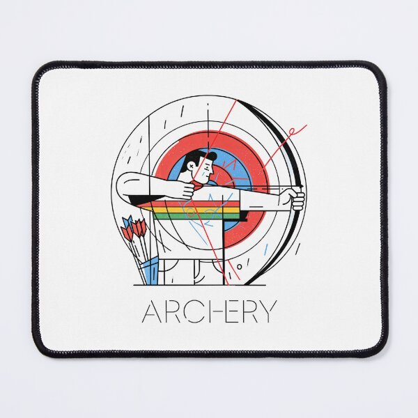 Item preview, Sticker - Decal - Modern Archery Illustration designed and sold by ForeverPrintsOK.