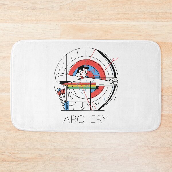 Item preview, Sticker - Decal - Modern Archery Illustration designed and sold by ForeverPrintsOK.
