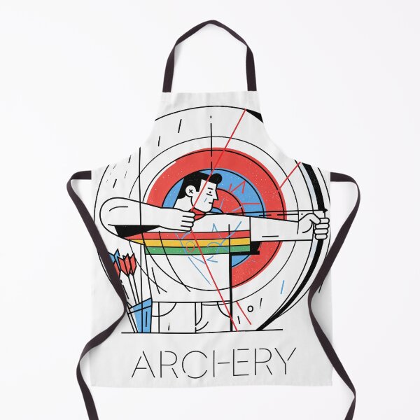 Item preview, Sticker - Decal - Modern Archery Illustration designed and sold by ForeverPrintsOK.