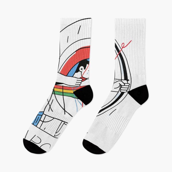 Item preview, Sticker - Decal - Modern Archery Illustration designed and sold by ForeverPrintsOK.