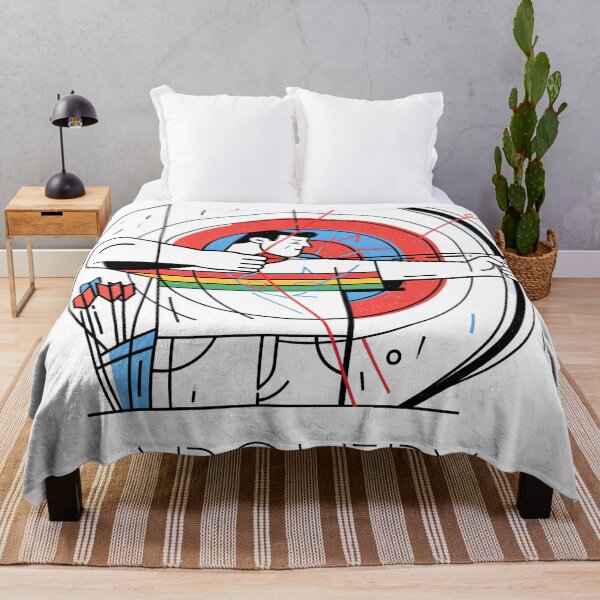 Item preview, Sticker - Decal - Modern Archery Illustration designed and sold by ForeverPrintsOK.