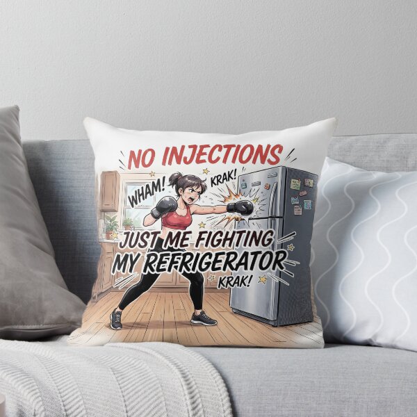 Item preview, Funny Tee No Injections Weight Loss designed and sold by Home Decor Art.