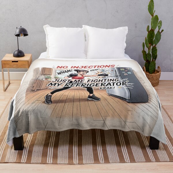 Item preview, Funny Tee No Injections Weight Loss designed and sold by Home Decor Art.