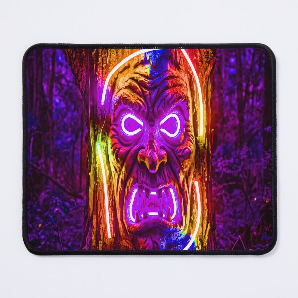 Item preview, NEON MASKED TREE designed and sold by NOIMION DIGITAL ART.