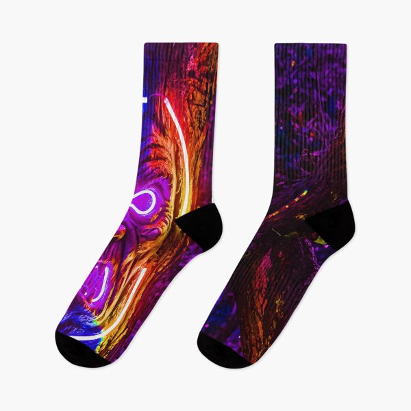 Item preview, NEON MASKED TREE designed and sold by NOIMION DIGITAL ART.