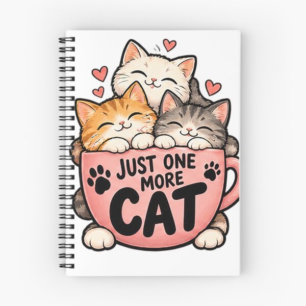 Item preview, Just One More Cat  | Funny Multiple Cat Lover Design designed and sold by Sara-Ai.