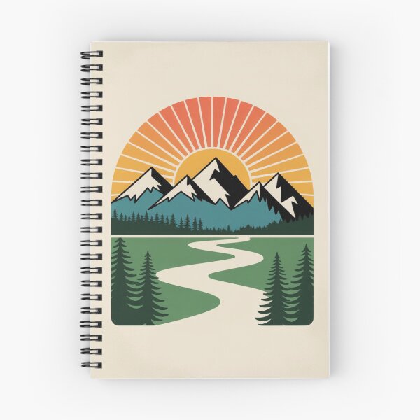 Item preview, Mountain Sunset & Forest Trail designed and sold by NatArtSA.