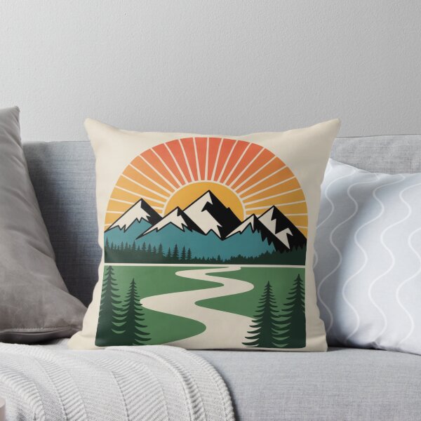 Item preview, Mountain Sunset & Forest Trail designed and sold by NatArtSA.