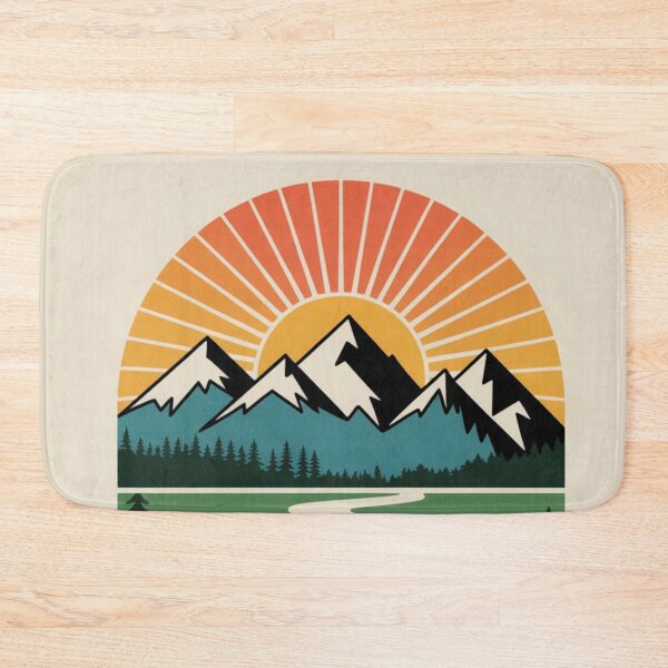 Item preview, Mountain Sunset & Forest Trail designed and sold by NatArtSA.