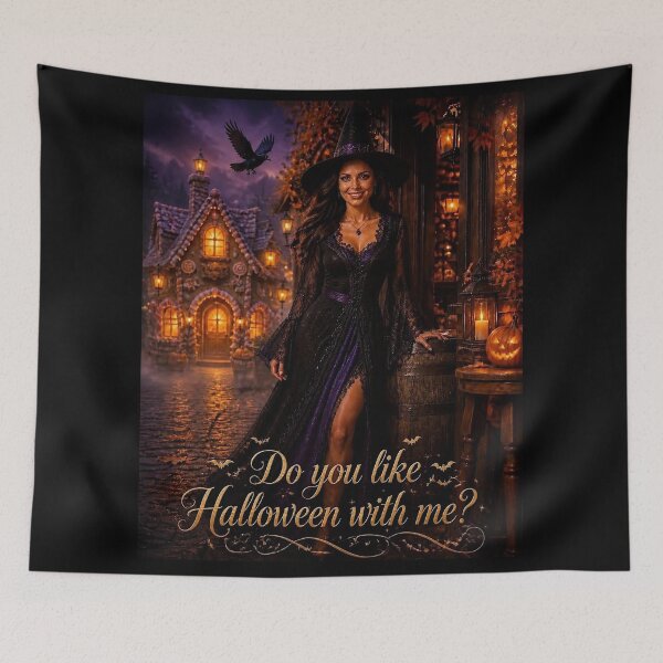 Item preview, Halloween night with a hot witch? (Halloween) designed and sold by NubesDesignCH.