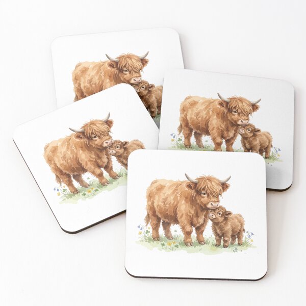 Item preview, Cute Highland Cow Mama Farm Mom Mother's Day designed and sold by Arc2020.