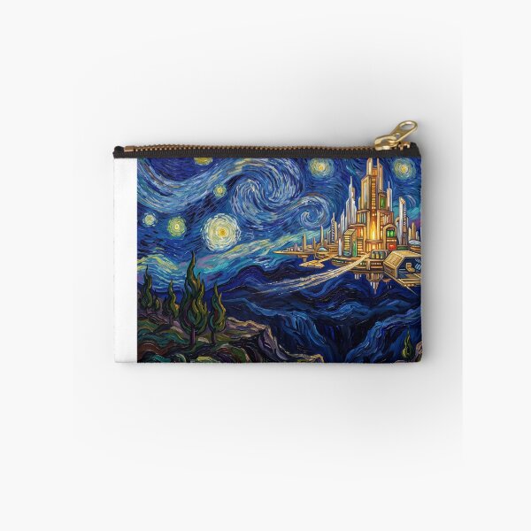 Item preview, New Genesis Starry Night Comic Book Landscape designed and sold by Bad-Decisions-Designs.