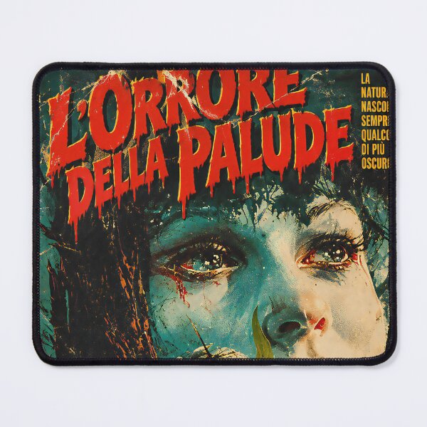 Item preview, The Horror of the Swamp : fake horror movie poster designed and sold by aliraweb.