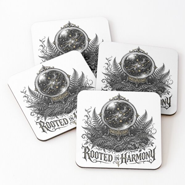 Item preview, Rooted In Harmony Gothic Crystal Ball Astrology Art designed and sold by Sanan Israyilli.