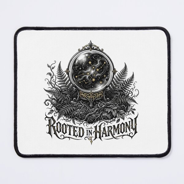 Item preview, Rooted In Harmony Gothic Crystal Ball Astrology Art designed and sold by Sanan Israyilli.