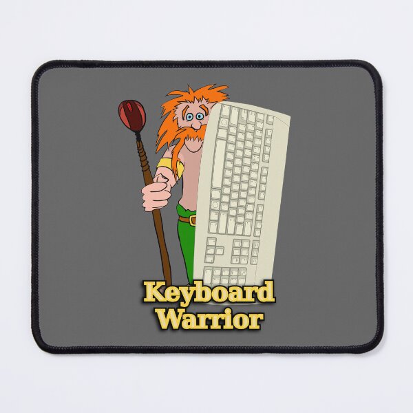 Item preview, The keyboard warrior - fighting wrong opinions all over the internet designed and sold by LittleGreyMan2026.