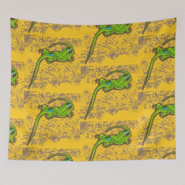 Item preview, lizard, reptile, animal, nature, green, wildlife, iguana, gecko, dragon, chameleon, isolated, wild, lacerta, tropical, macro, scales designed and sold by MartaElezart.