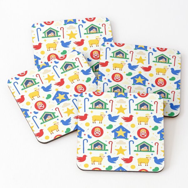 Item preview, Colorful Christian Nativity Christmas Pattern designed and sold by Mimoshi ⭐⭐⭐⭐⭐.