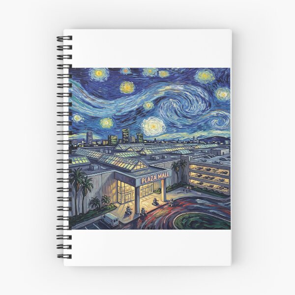 Item preview, Park Plaza Mall Starry Night Horror Landscape designed and sold by Bad-Decisions-Designs.