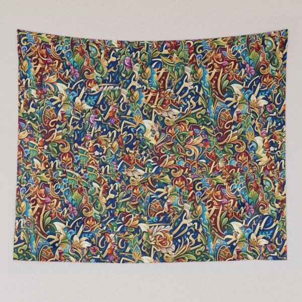 Item preview, A riot of color, an ornamental floral dream designed and sold by Sigtrix.