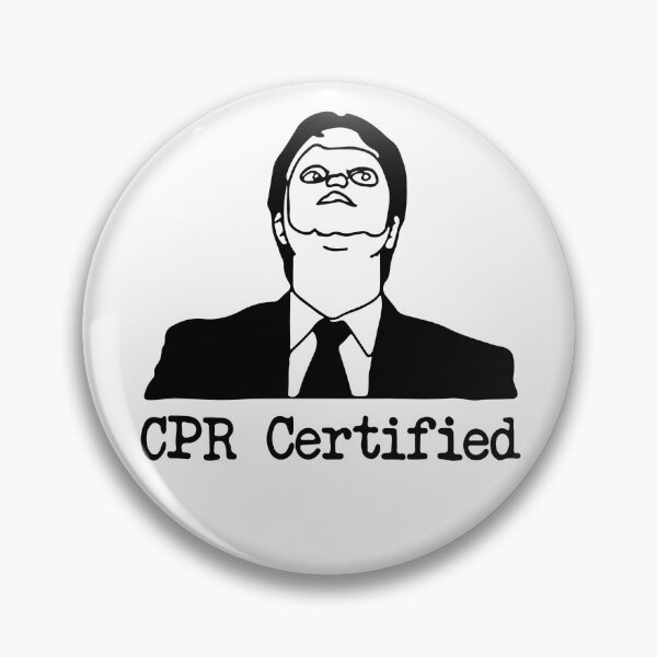 Item preview, CPR Certified Funny The Office Inspired Medical Sticker designed and sold by Urlan.