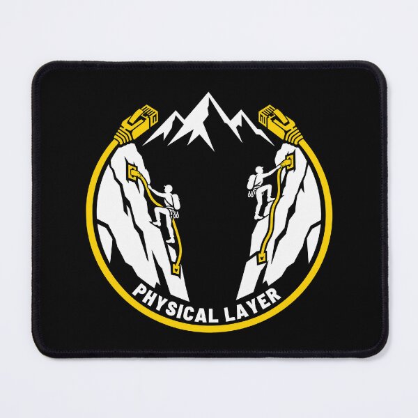 Item preview, Physical Layer - Networking Meets Rock Climbing designed and sold by DeepRootStudio.