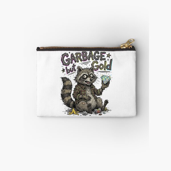Item preview, Garbage But Gold Funny Raccoon Trash Panda Art designed and sold by Sanan Israyilli.