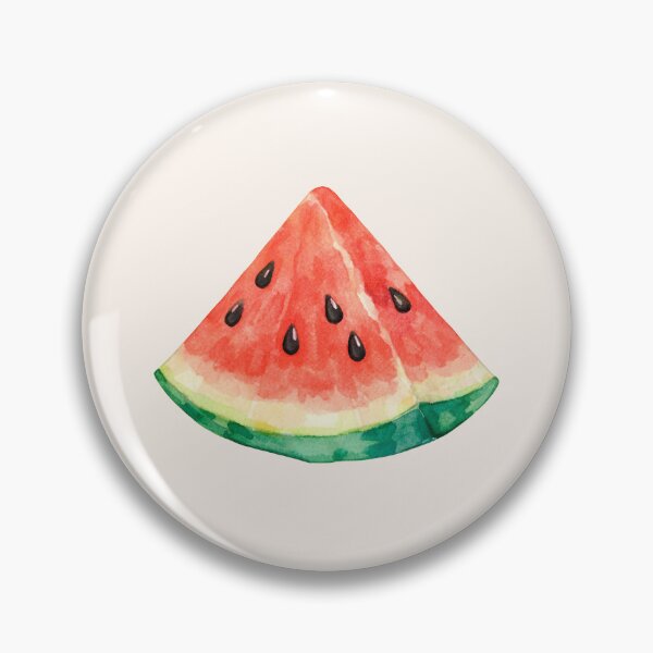 Item preview, Juicy Watermelon Slice Watercolor Summer Fruit Food Art designed and sold by VibeShift Studio.