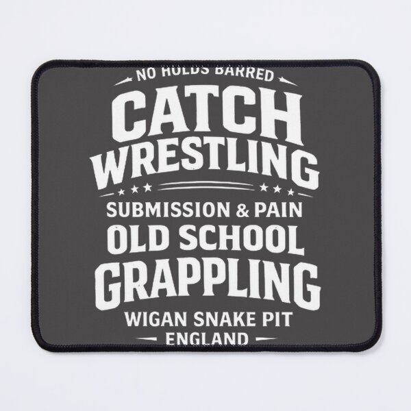 Item preview, Catch Wrestling Submission Grappling and Brazilian Jiu-Jitsu Martial Arts Design designed and sold by JuniorDk.
