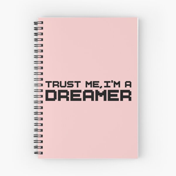 Item preview, Trust Me I’m a Dreamer – Aesthetic Typography Sticker designed and sold by tviyluv.