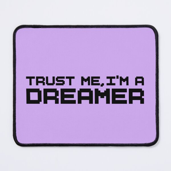 Item preview, Trust Me I’m a Dreamer – Aesthetic Typography Sticker designed and sold by tviyluv.