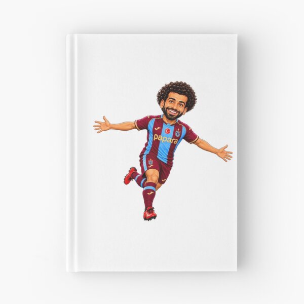 Item preview, MO SALAH | THE PHARAOH OF TRABZON Premium Football Caricature designed and sold by FlatInkStudio.
