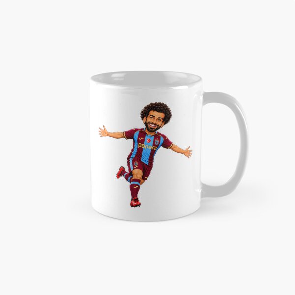 Item preview, MO SALAH | THE PHARAOH OF TRABZON Premium Football Caricature designed and sold by FlatInkStudio.