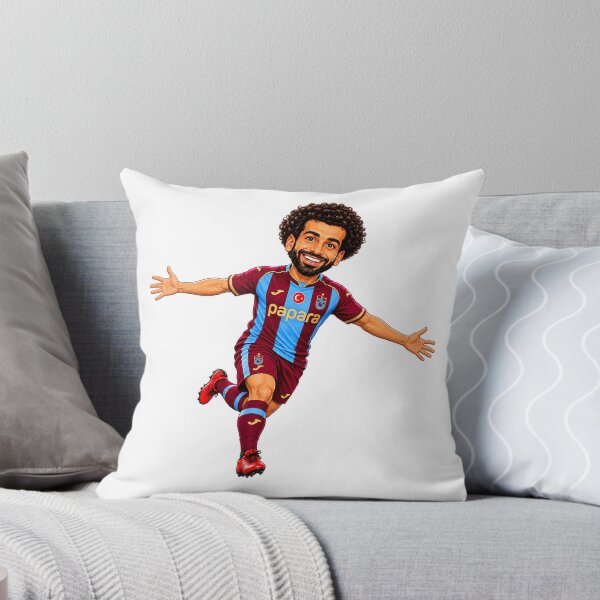 Item preview, MO SALAH | THE PHARAOH OF TRABZON Premium Football Caricature designed and sold by FlatInkStudio.
