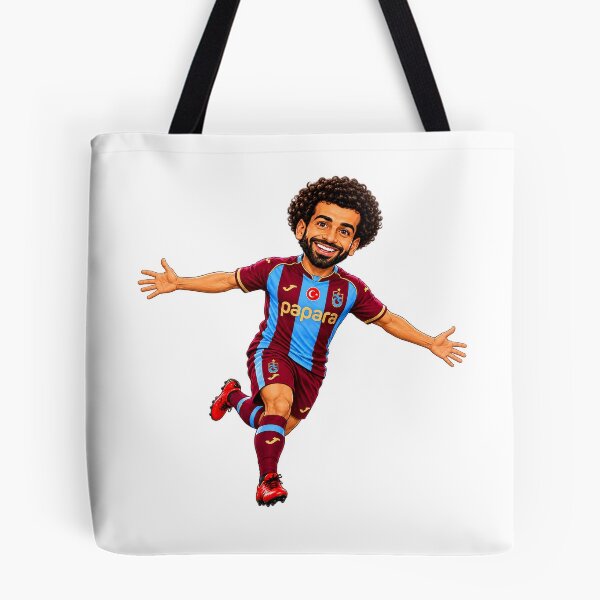 Item preview, MO SALAH | THE PHARAOH OF TRABZON Premium Football Caricature designed and sold by FlatInkStudio.
