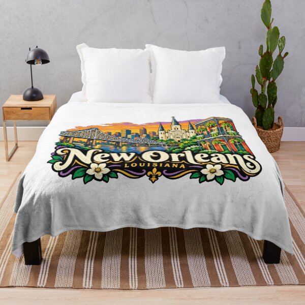 Item preview, Hand Drawn New Orleans Louisiana Travel Souvenir Landmark Gift designed and sold by MichaeIRellov.