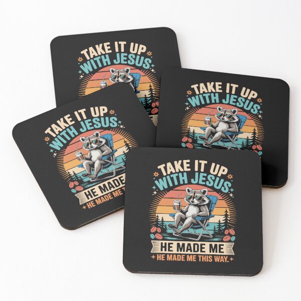 Item preview, TAKE IT UP WITH JESUS HE MADE ME HE MADE ME THIS WAY designed and sold by jkrphoto.