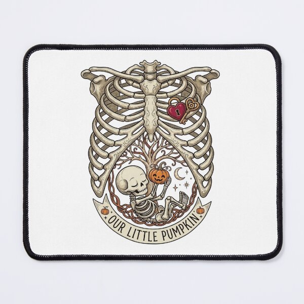 Item preview, Our Little Pumpkin Skeleton Pregnancy Reveal designed and sold by designwiss.