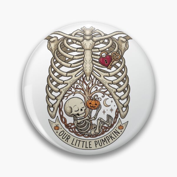 Item preview, Our Little Pumpkin Skeleton Pregnancy Reveal designed and sold by designwiss.